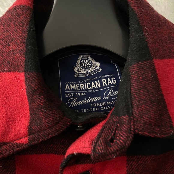 American Rag Mens Buffalo Plaid Jacket 